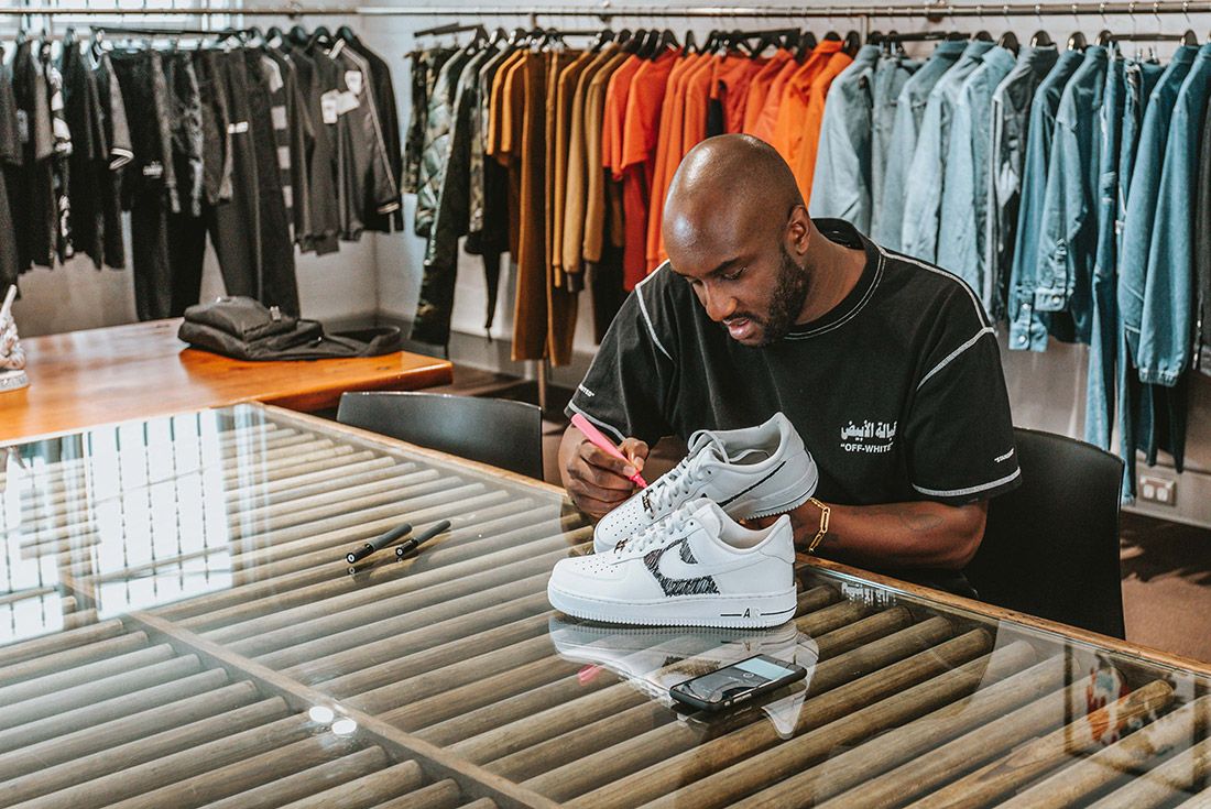 Virgil Abloh y las zapatillas, una historia de amor y éxito