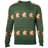 Legend of Zelda 8-Bit Knitted Christmas Jumper / Sweater