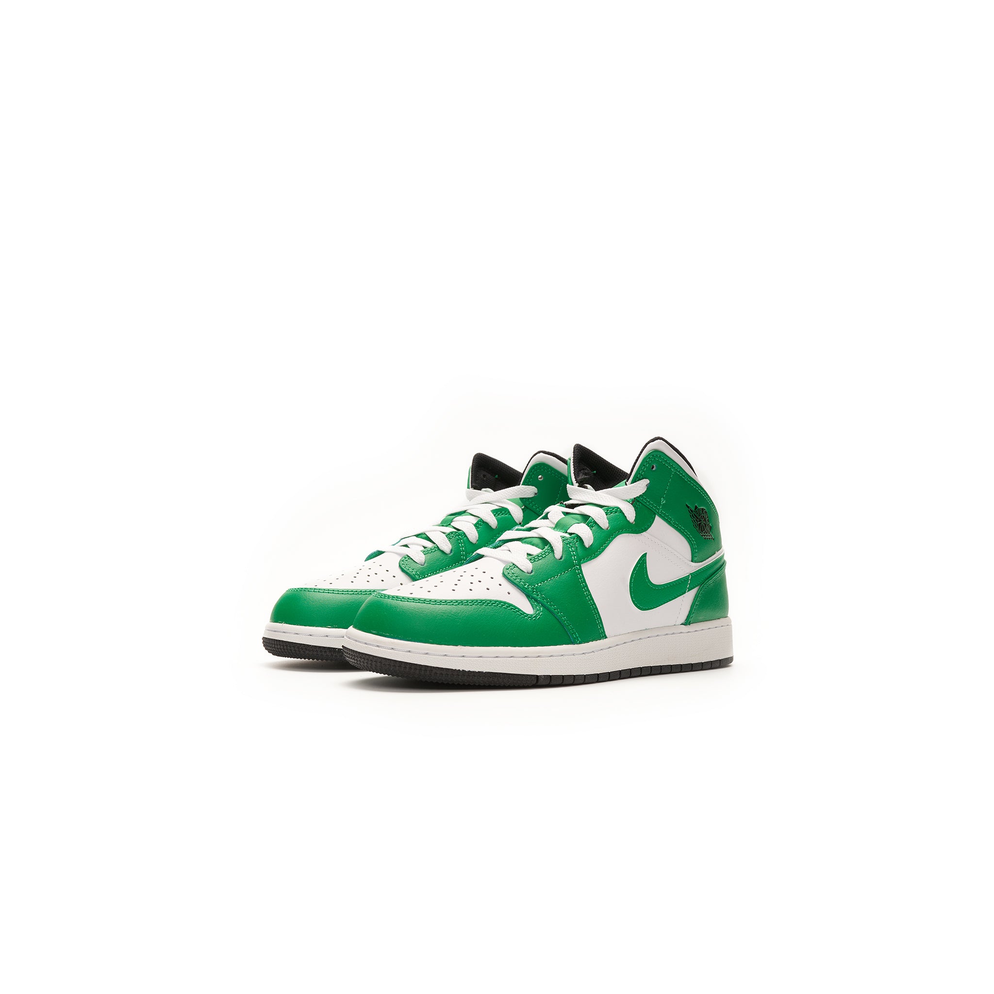 Jordan 1 Mid Lucky Green (GS)