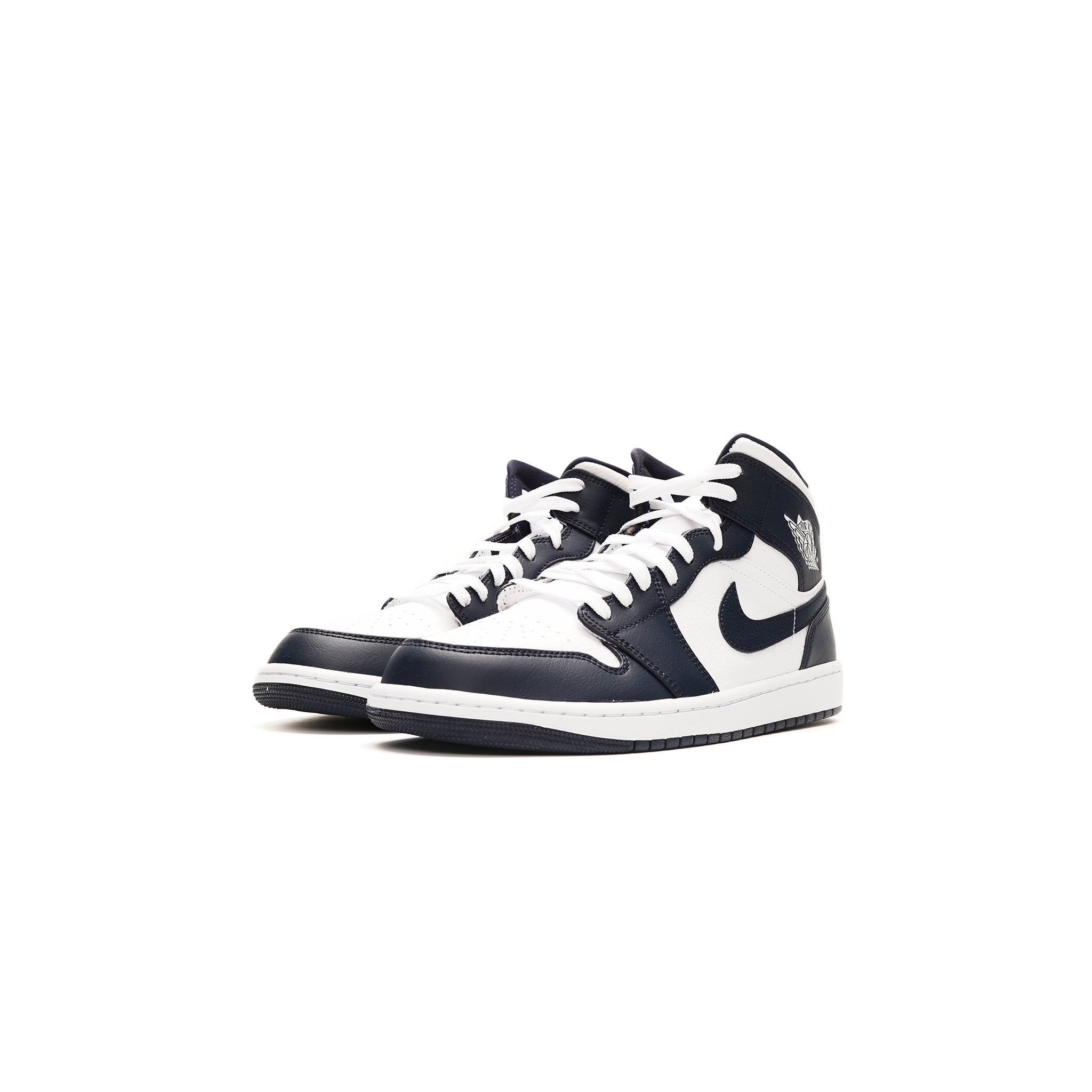 Jordan 1 Mid White Metallic Gold Obsidian