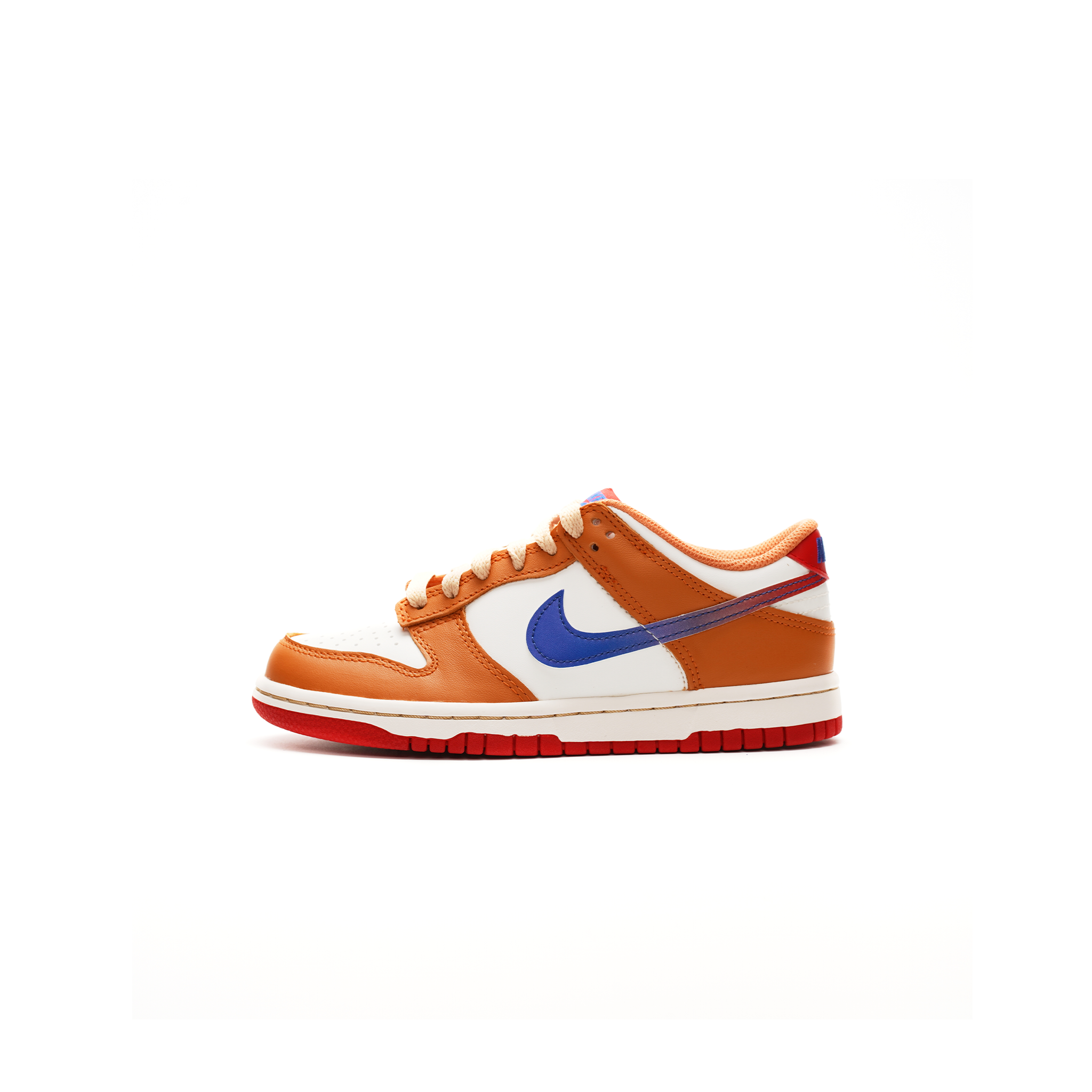 Nike Dunk Low Mini Swoosh Wolf Grey Game Royal FN3878-001 GS 6Y