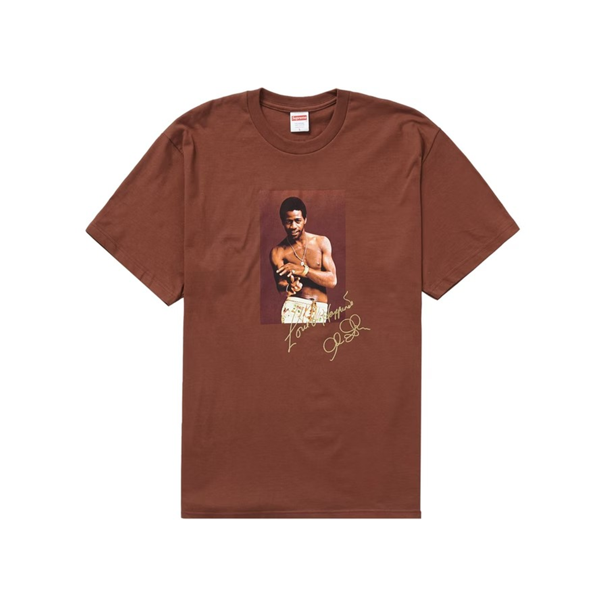 Supreme Al Green Tee Brown