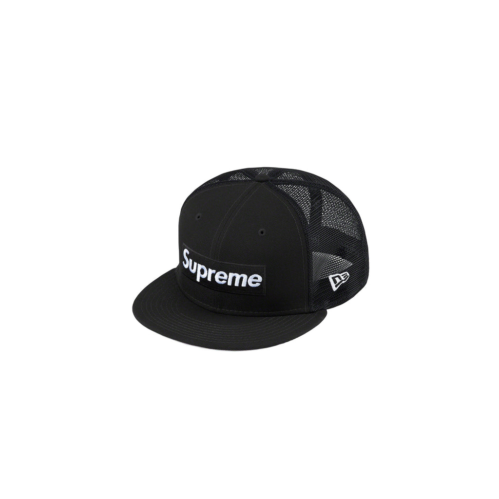 Supreme Box Logo Mesh Back New Era 59Fifty Hat (SS23) Blue – Story