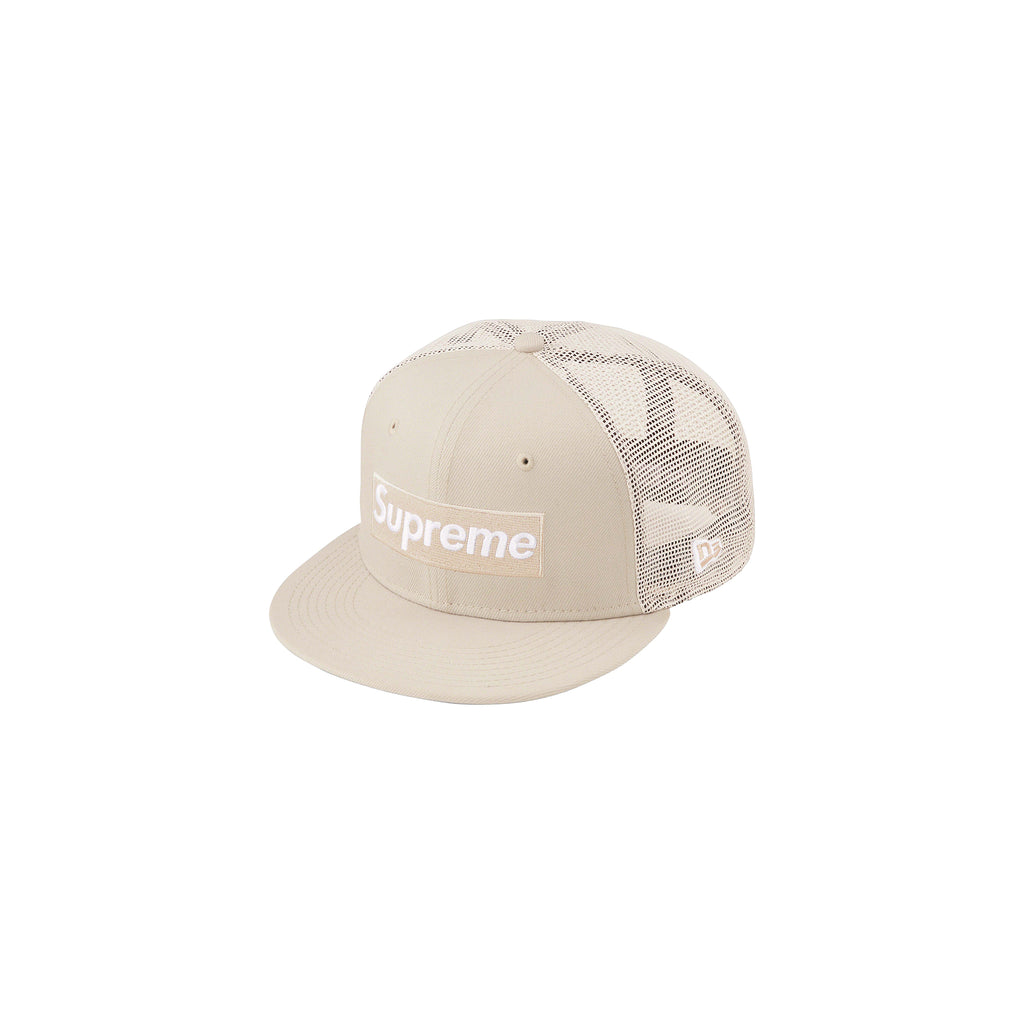 Supreme Box Logo Mesh Back New Era 59Fifty Hat (SS23) Blue – Story