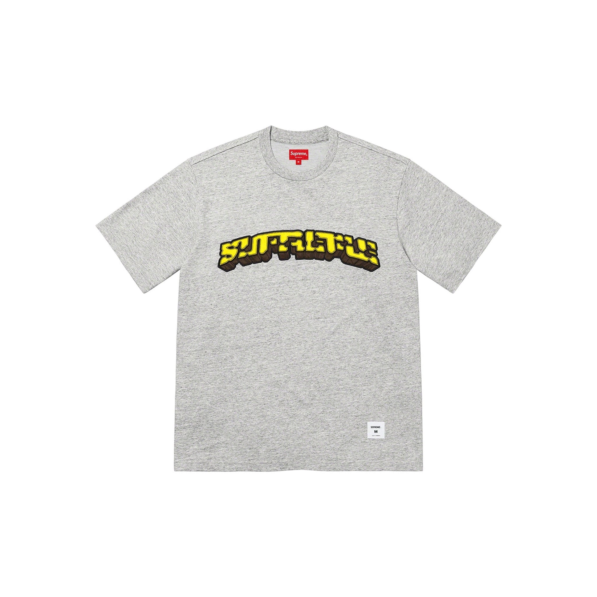 Supreme Block Arc S/S Top Heather Grey