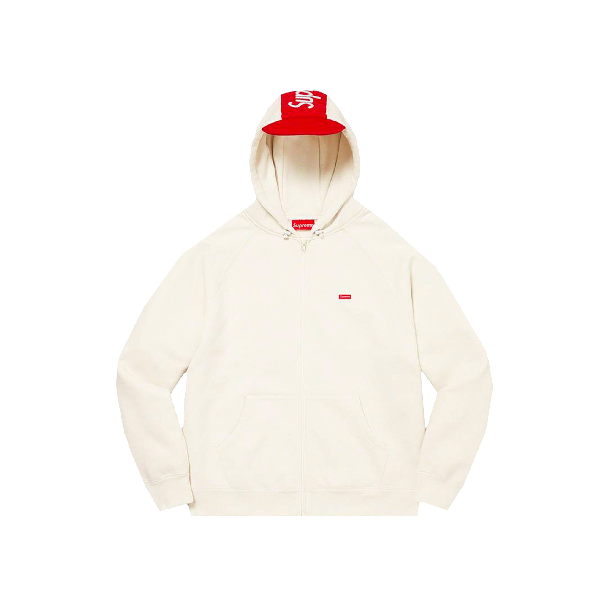 Supreme Brim Zip Up Hooded Sweatshirt Stone – Story Cape Town