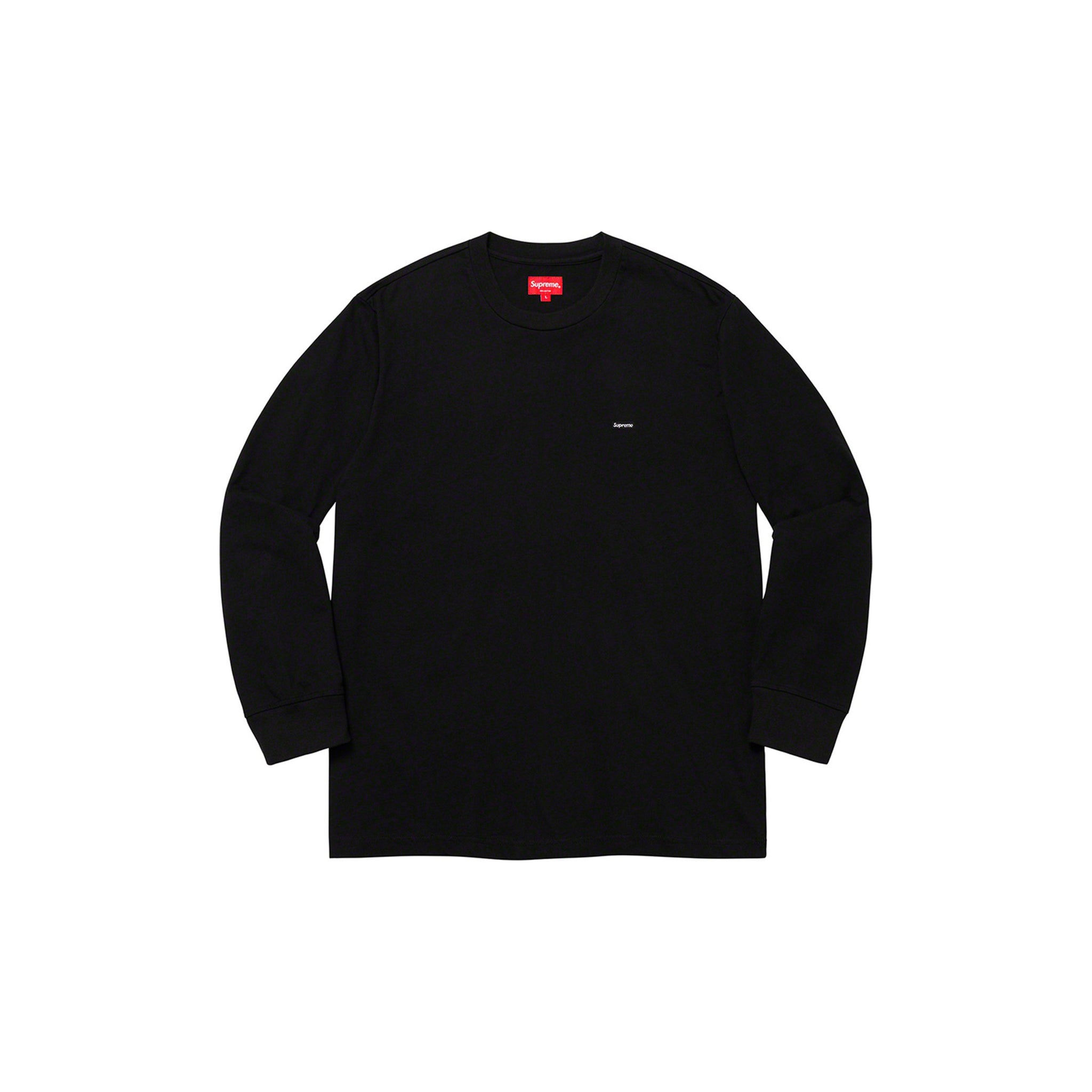 Supreme Small Box L/S Tee (SS23) Black