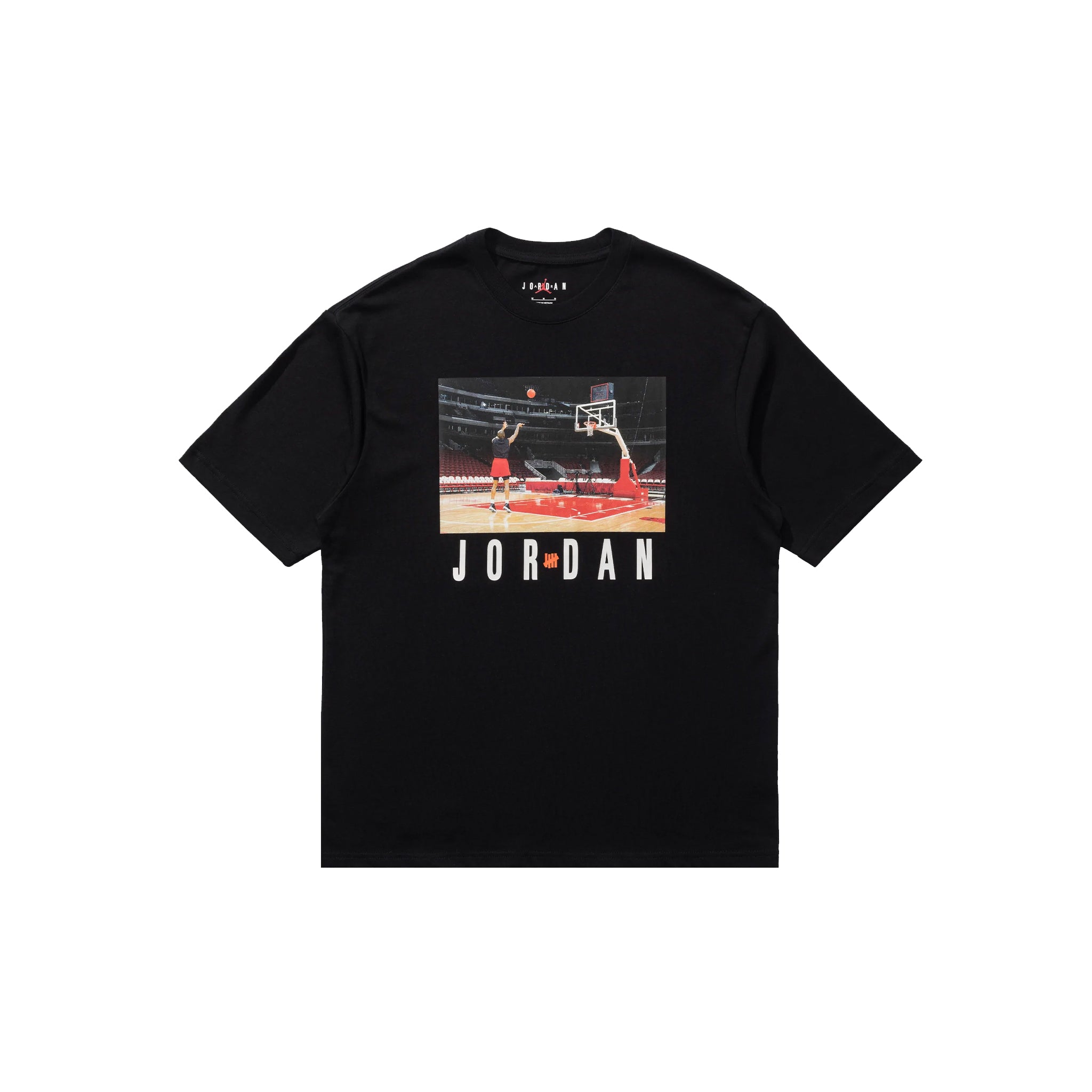 Jordan x Undefeated Free Throw Tee Black