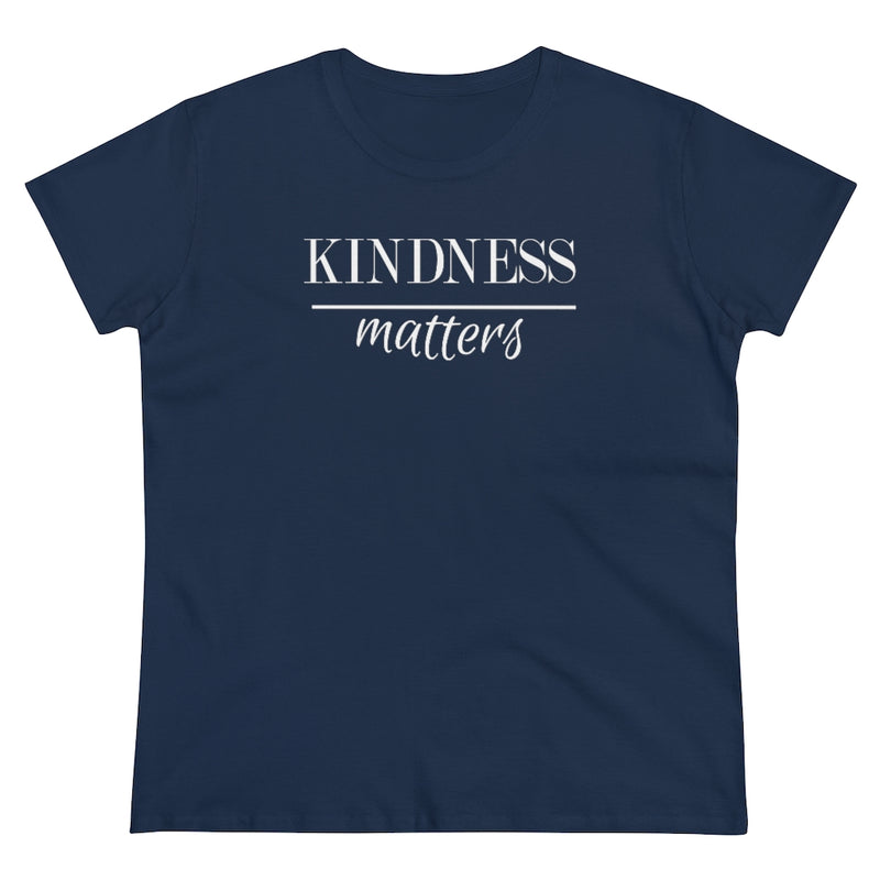 Kindness matters - Women's Cotton Tee - Various Colors