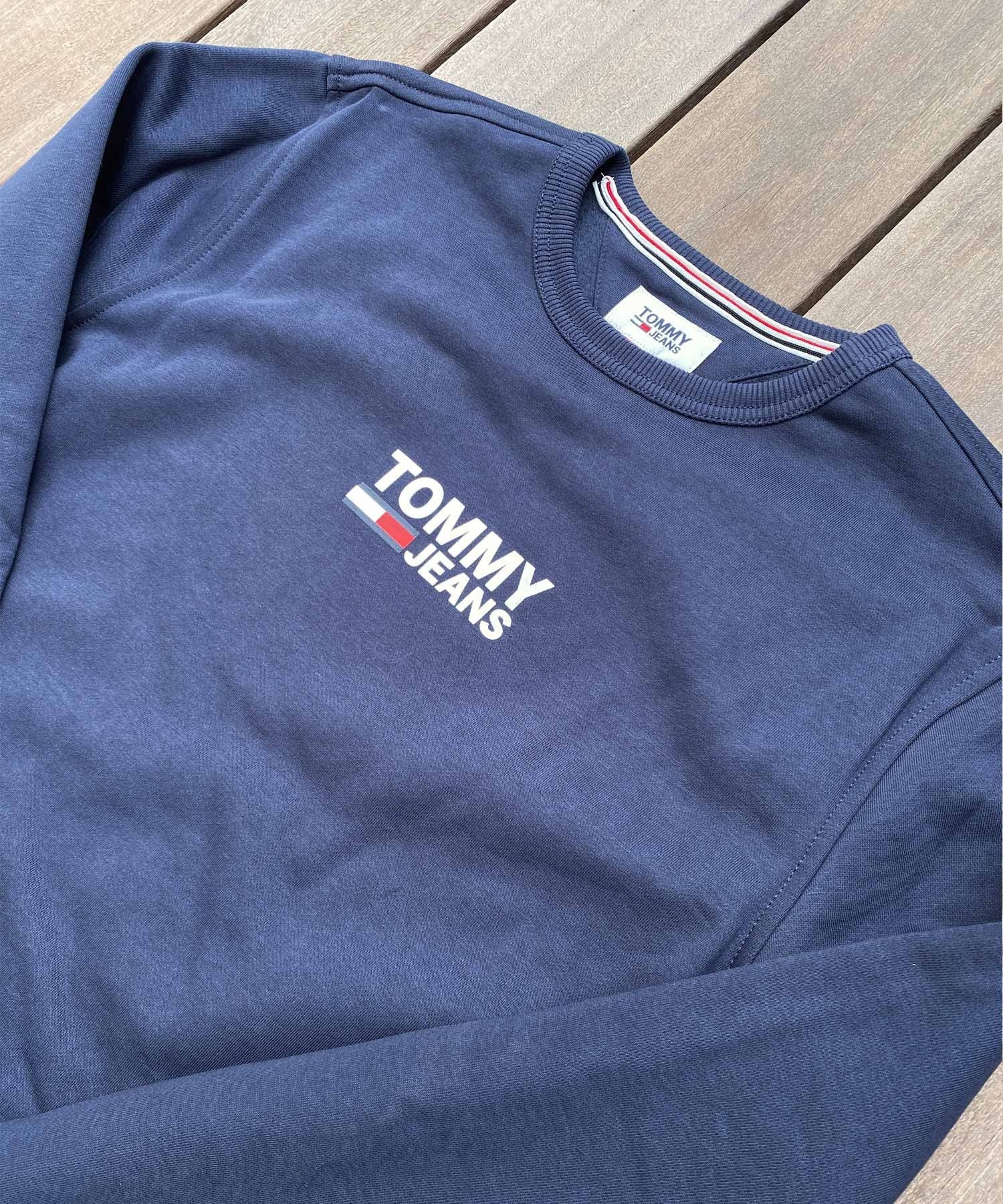 TOMMY HILFIGER トミー ヒルフィガー TOMMY JEANS ロゴ スウェット トレーナー – TopIsm