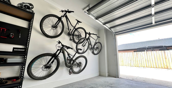 Bike rack storage garage