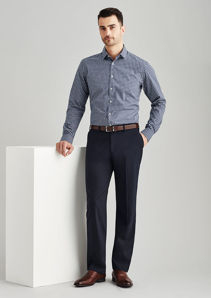 Comfort Mens Waist Flat Front Pant