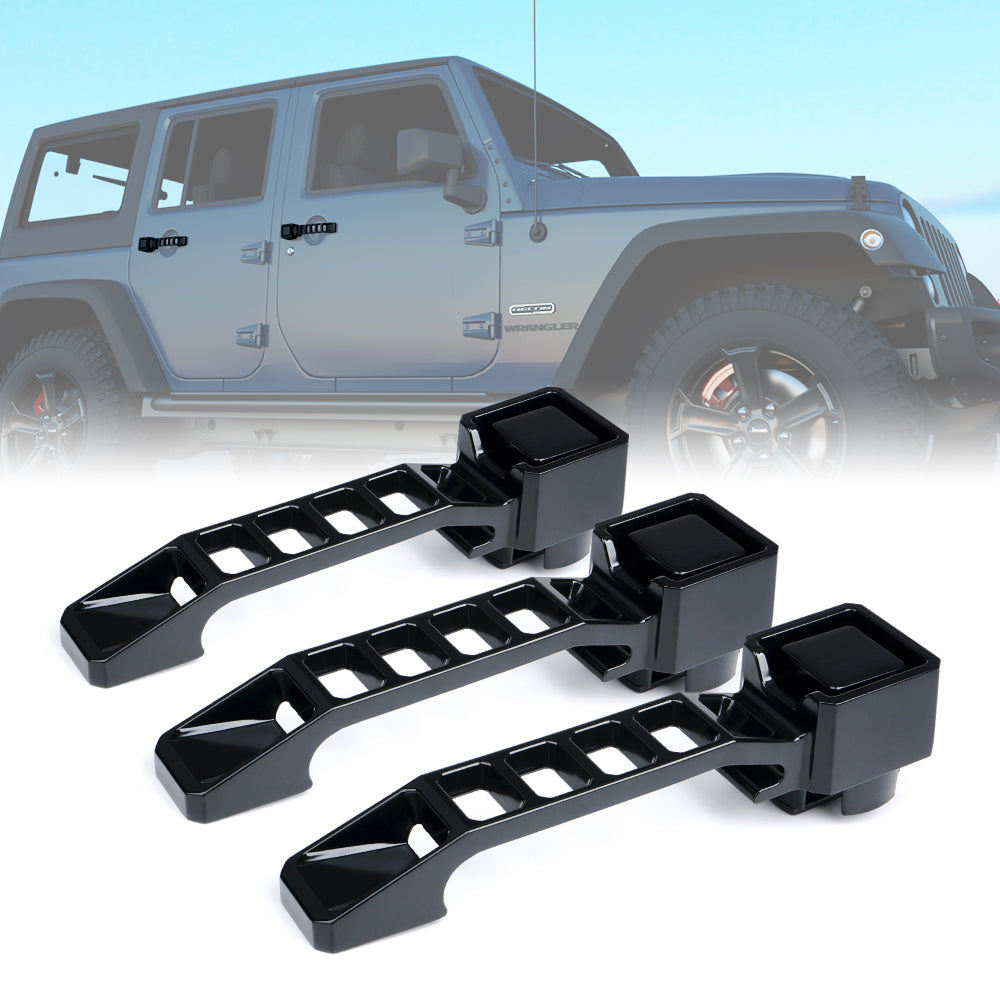Heavy Duty Aluminum Door Handle Set for Jeep Wrangler JK