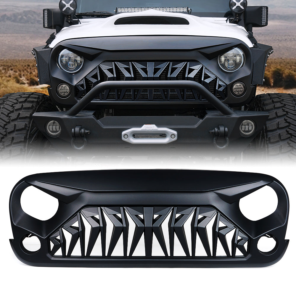 Replacement JK Grille for Jeep Wrangler 07-18