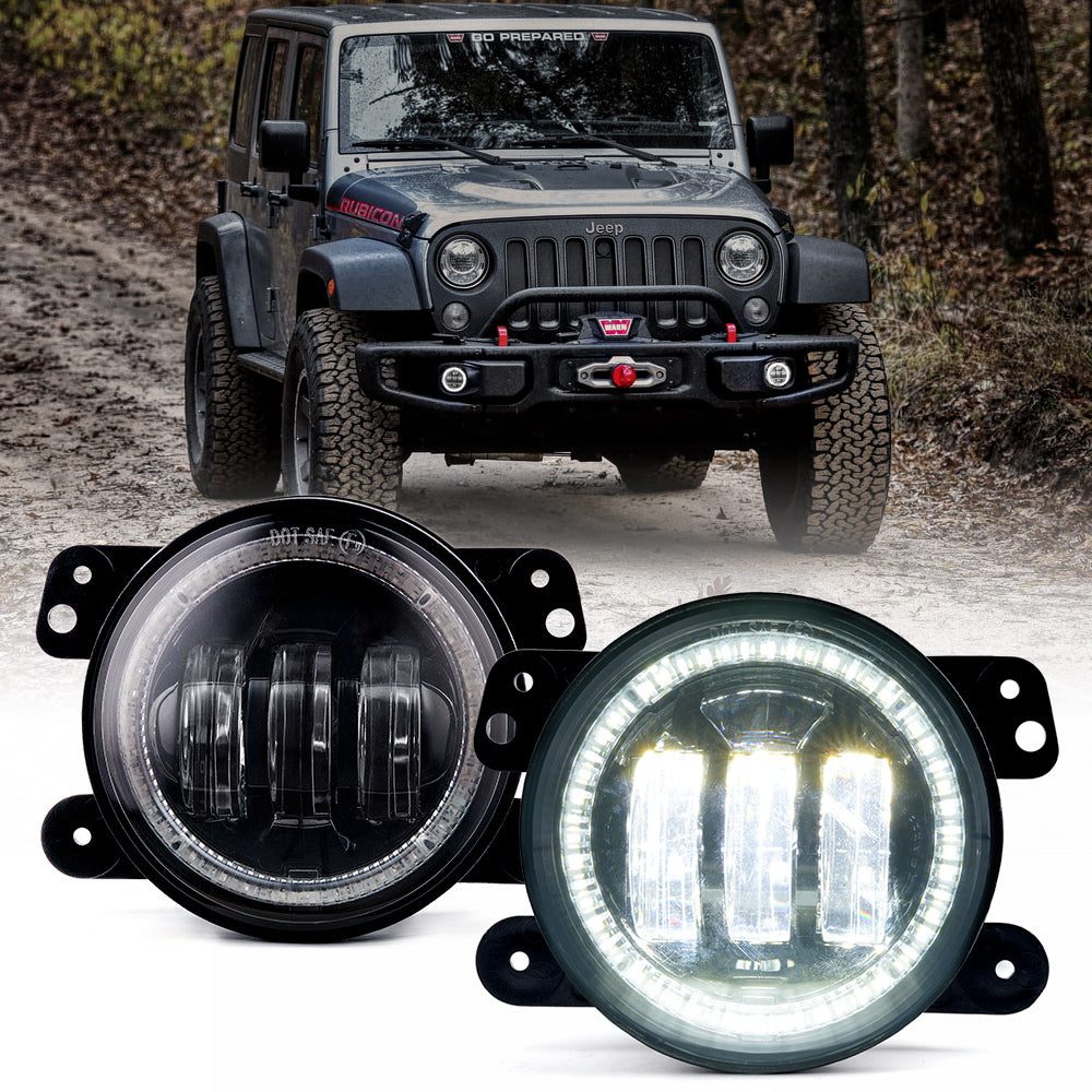 07-23 Jeep Wrangler & 18+ Gladiator Fog Lights