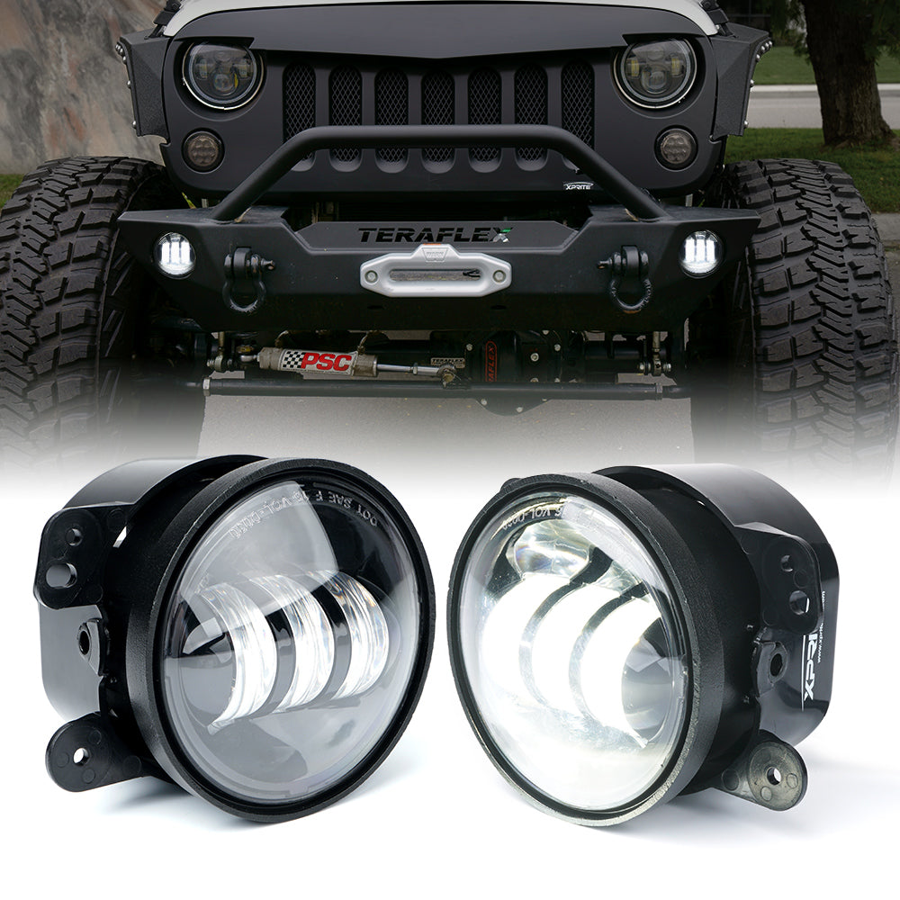 Jeep Wrangler LED Fog Lights for JK/JL/JT