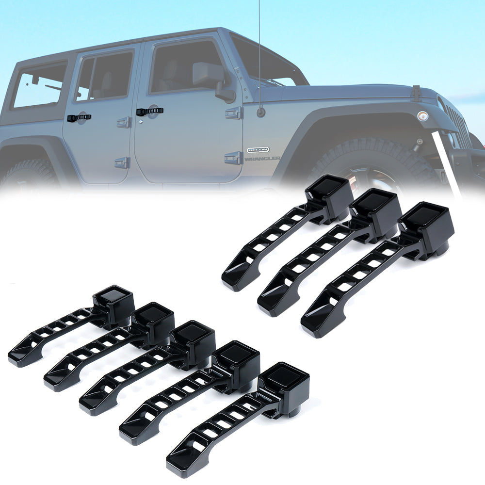 Heavy Duty Aluminum Door Handle Set for Jeep Wrangler JK