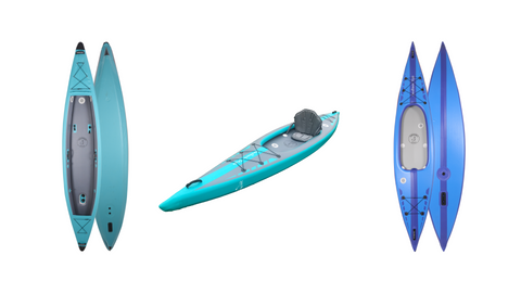 Sandbanks Style dropstitch inflatable kayaks