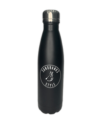 Sandbanks Style Black insulated drinks bottle