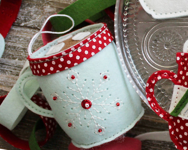 More Homespun Holiday: Cozy Cocoa Kit Inspiration – Poshta Design