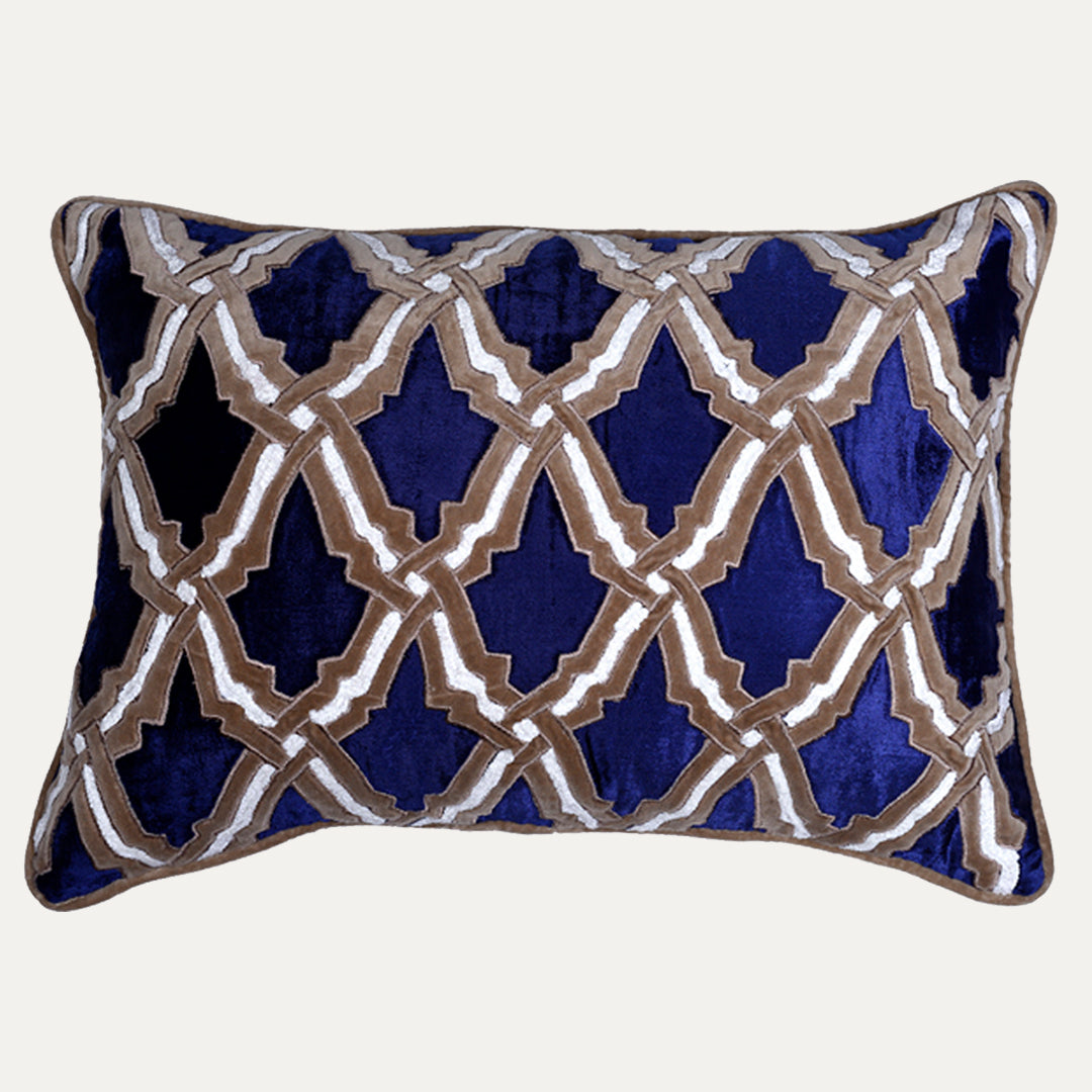 Navy Blue Throw Pillow Covers - Set of 2 and 4, 18 x 18 Inches Set of 2