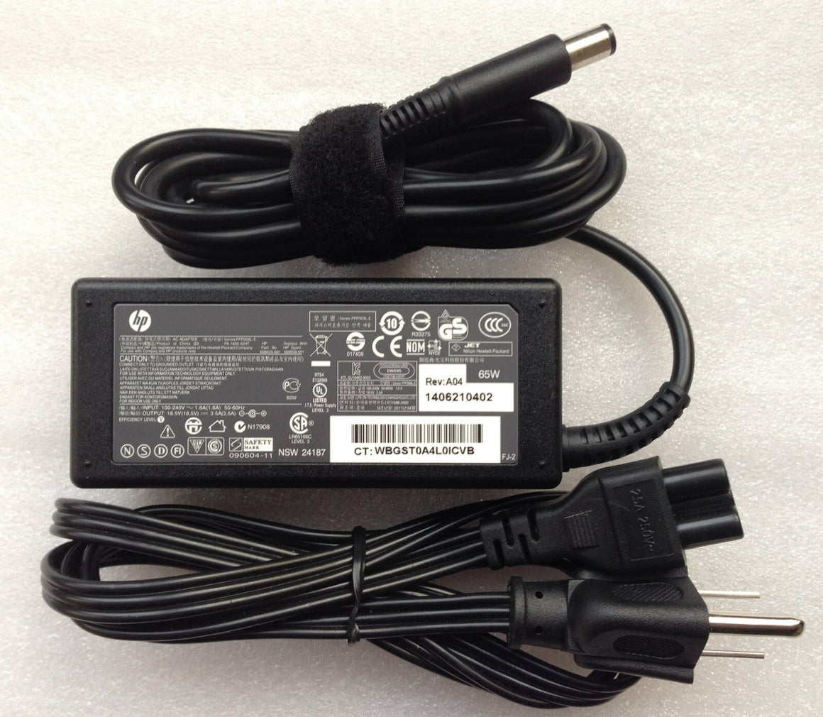 Original Oem Hp 65w Smart Ac Adaptercord For Hp Probook 450 G1g4t52 2341