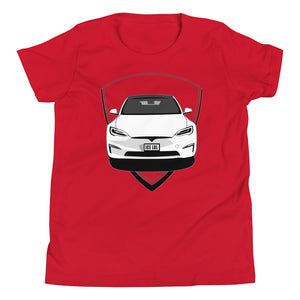 EV Electric Vehicle Youth Short Sleeve T-Shirt