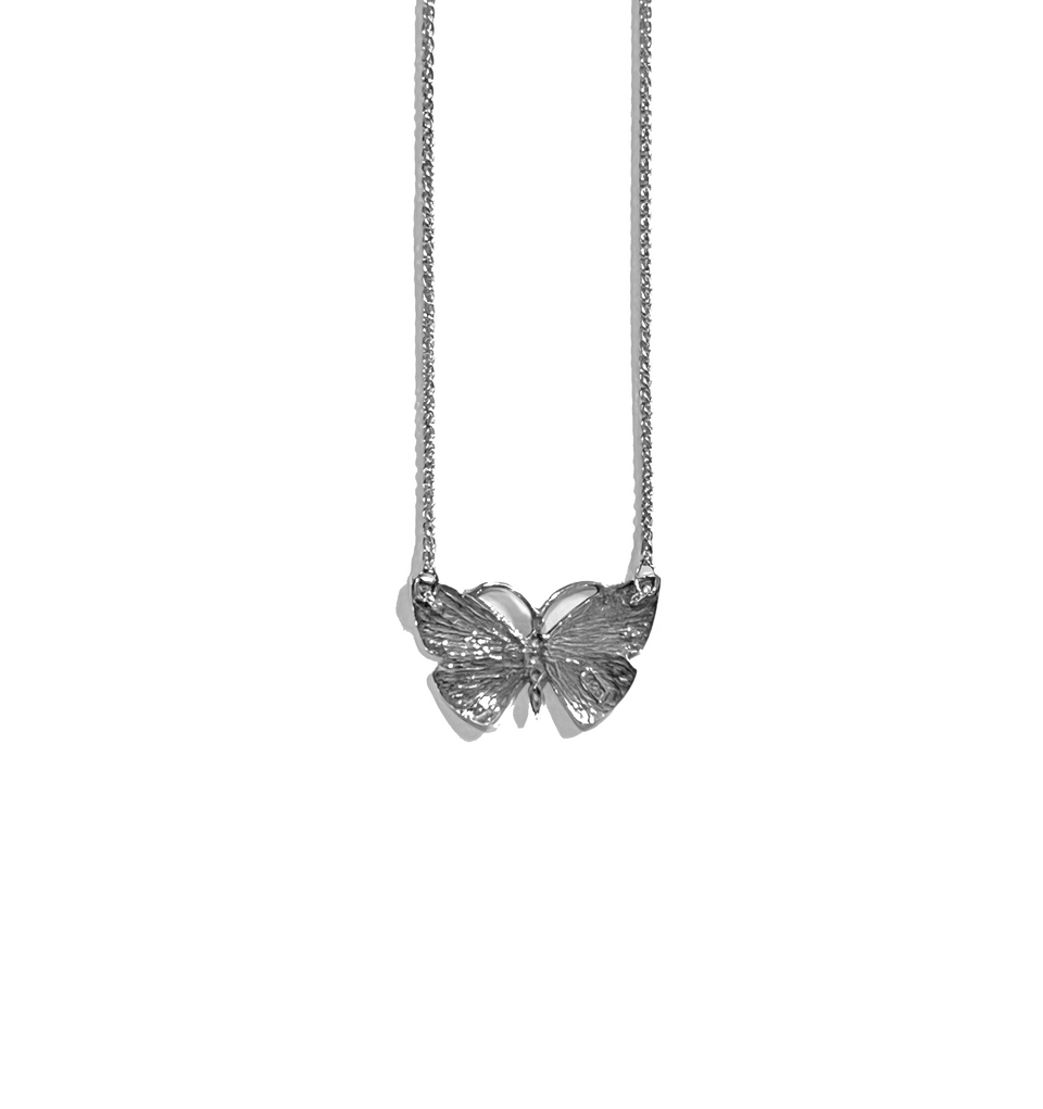 JEP beroemd knal Zilveren ketting vlinder– ARTIS Webshop