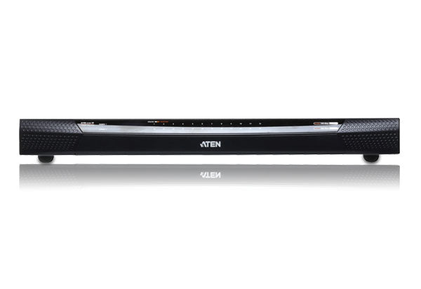 Aten Altusen 1 Local/2 Remote Console 24 Port Rackmount USB-PS/2 Cat5 KVM Over IP Switch with VMedia