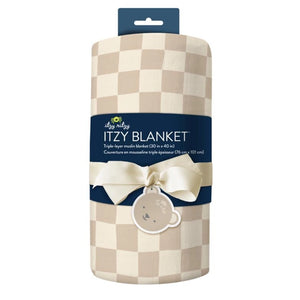 Itzy Blanket- Checkered - The Rowe Boutique
