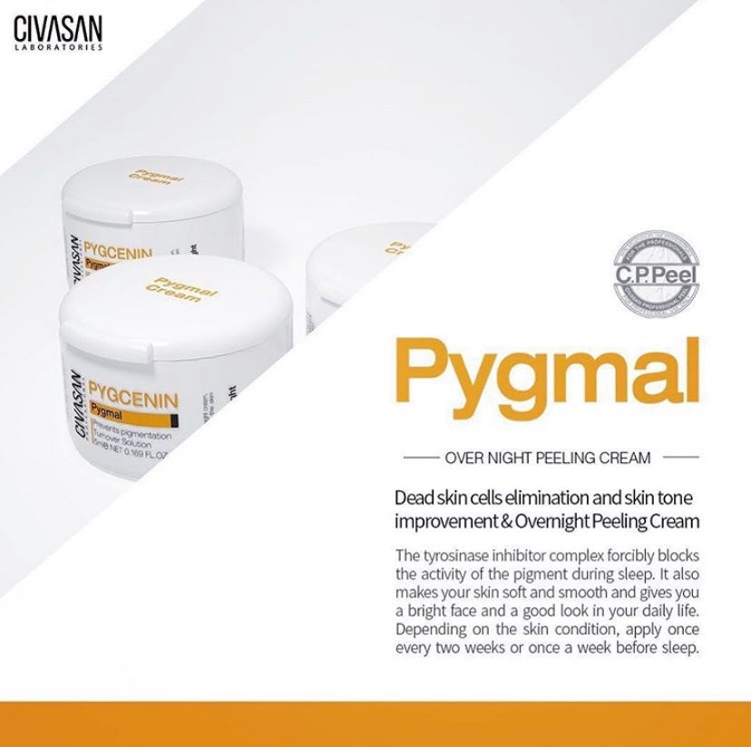 CIVASAN Pygmal Cream 5ml x 5pcs, Peeling & Exfoliation – calijshop.com