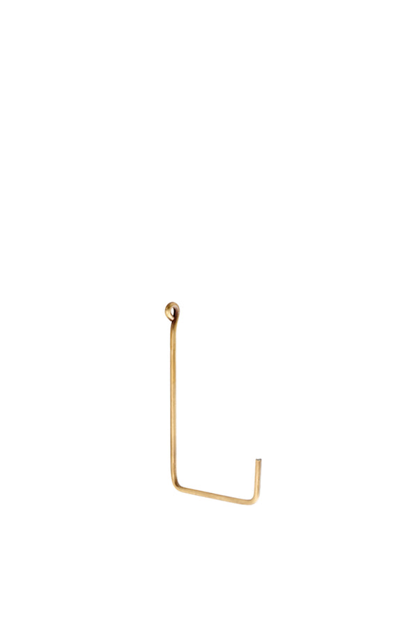 Brass Single Hook: Medium – Shop Fog Linen