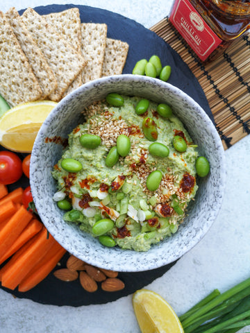 Chilli Edamame Hummus