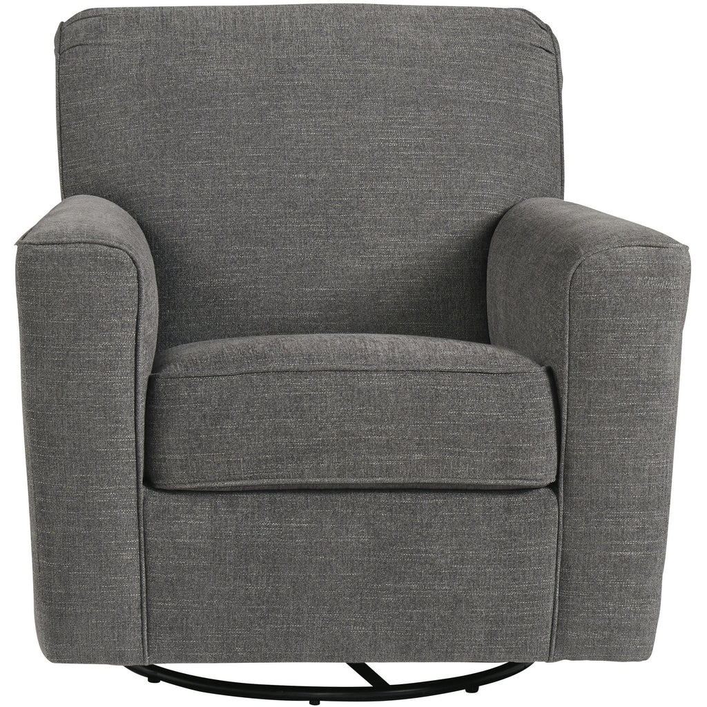 almanza swivel glider accent chair