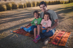 Cottage Cowboy t-shirt dad and kids