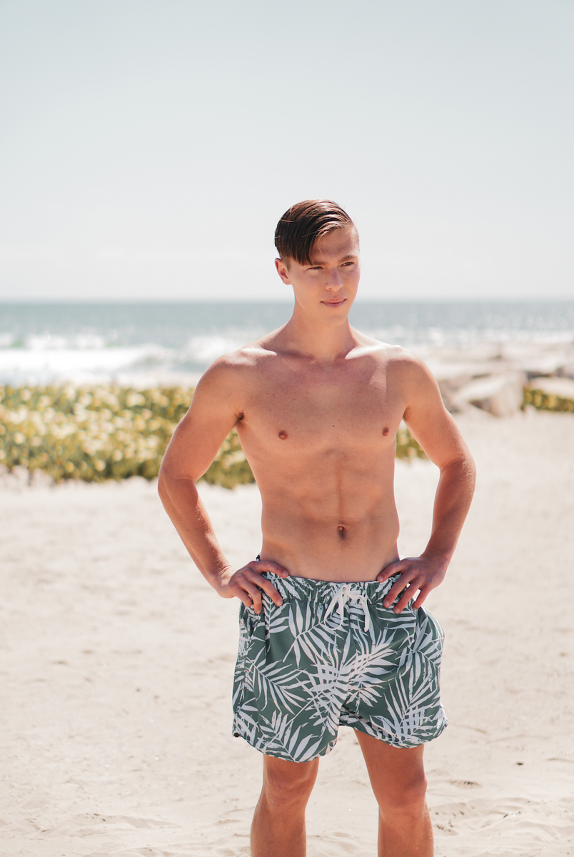 Board Shorts in Palm – Goldeneye Swim