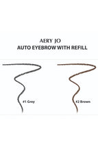 Load image into Gallery viewer, AERY JO AUTO EYEBROW WITH REFILL 01Gray, 02 Brown
