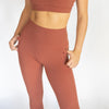 RUST AIRE Neutral Pocketed Leggings | Full Length | 26" | SALE