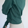 Full Length Cozy Up 1/2 Zip Sweatshirt