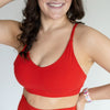 AIRE Brights Flow Cross Back Sports Bra