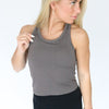 Restore Ribbed Comfort Tank w/ Built in Bra