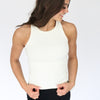 Go-To Waist-Length Racerback Tank Top