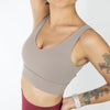 Vixen V-Neck Sports Bra with Strappy Back Detail - A-D Cup | SALE