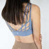 Vixen V-Neck Sports Bra with Strappy Back Detail - A-D Cup | SALE