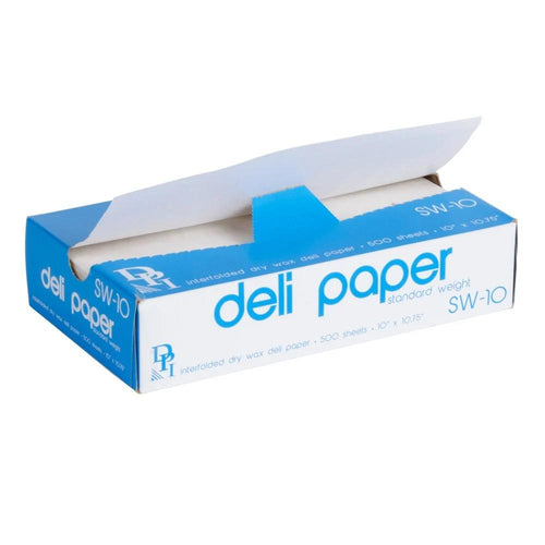 Deli Squares - Wax Paper Sheets (12 x 12) (Pack of 100) (Plain)