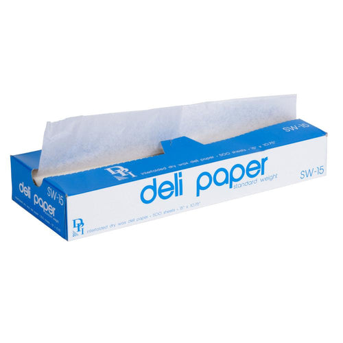 10 X 10.75 Deli Sheets Wax Paper Durable