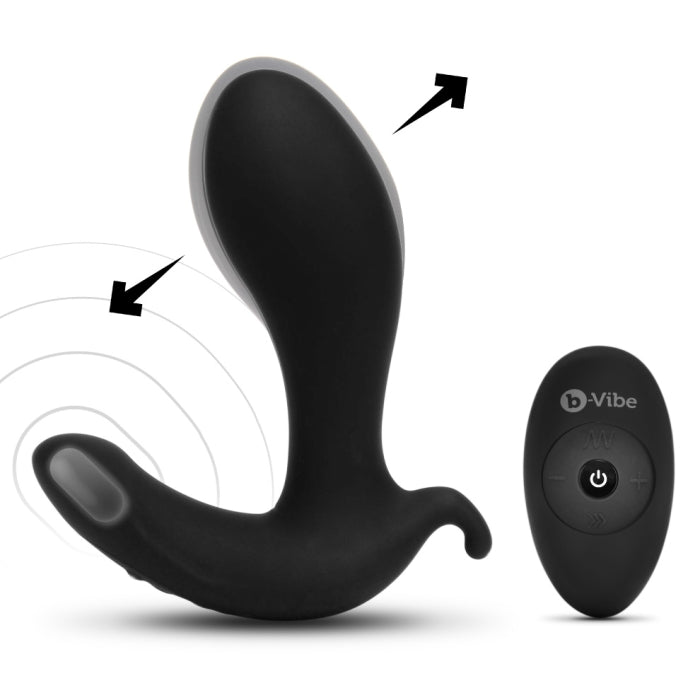 B-Vibe Expanding Plug with Remote