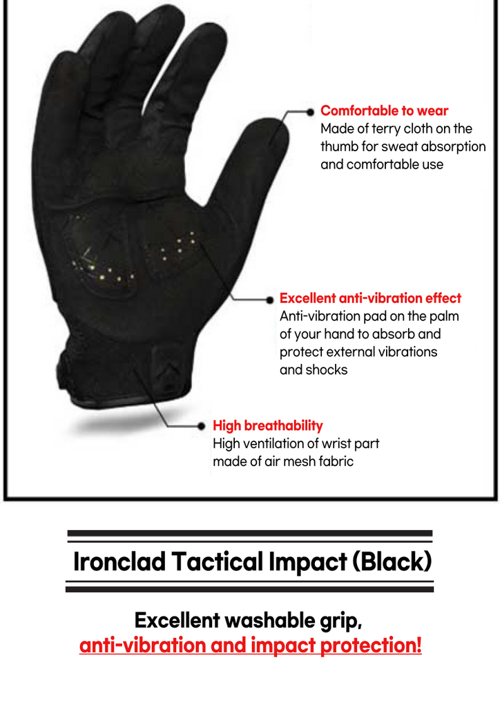 [KORECA] Shock-Resistant Gloves Tactical Impact