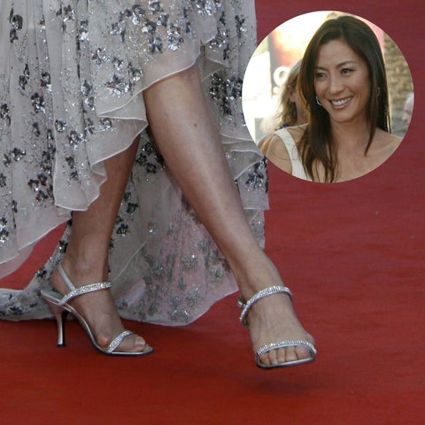 celebrities with bunions michelle yeoh feet