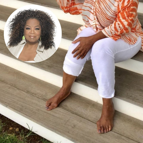 celebrities with bunions oprah winfrey feet